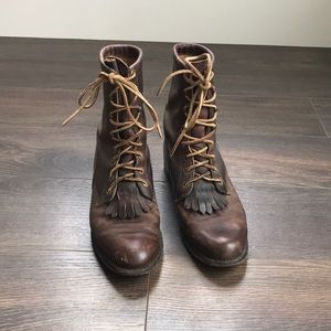 Justin leather boots